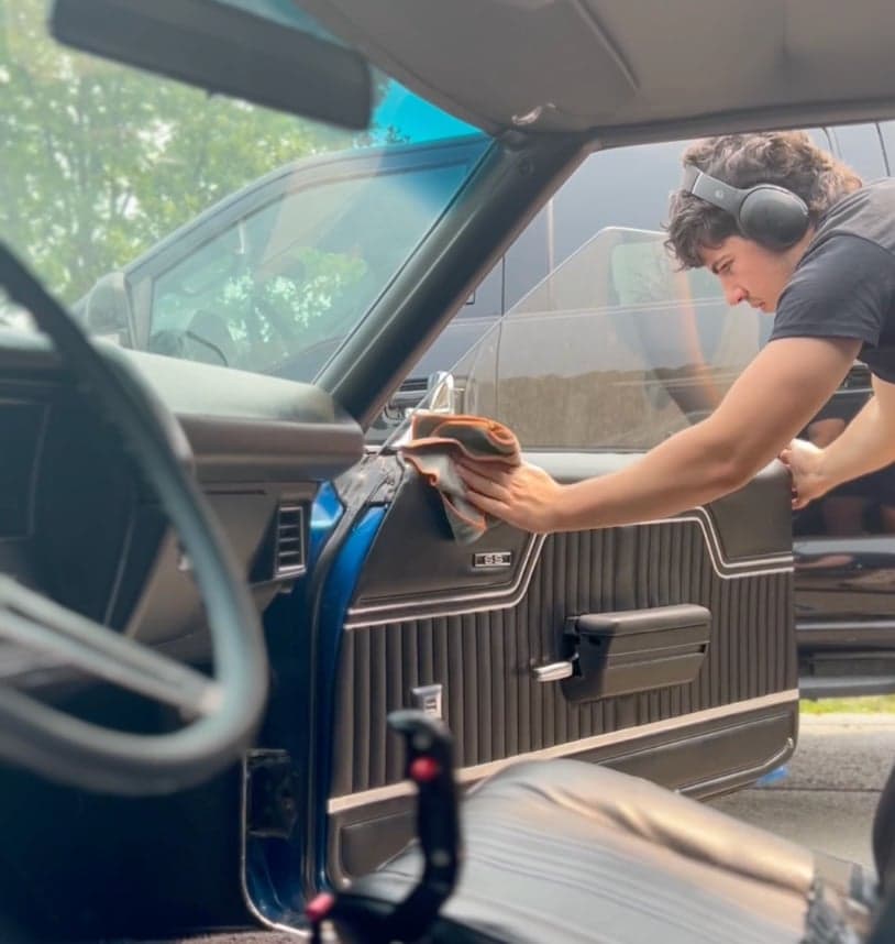 Silver Interior detailing service